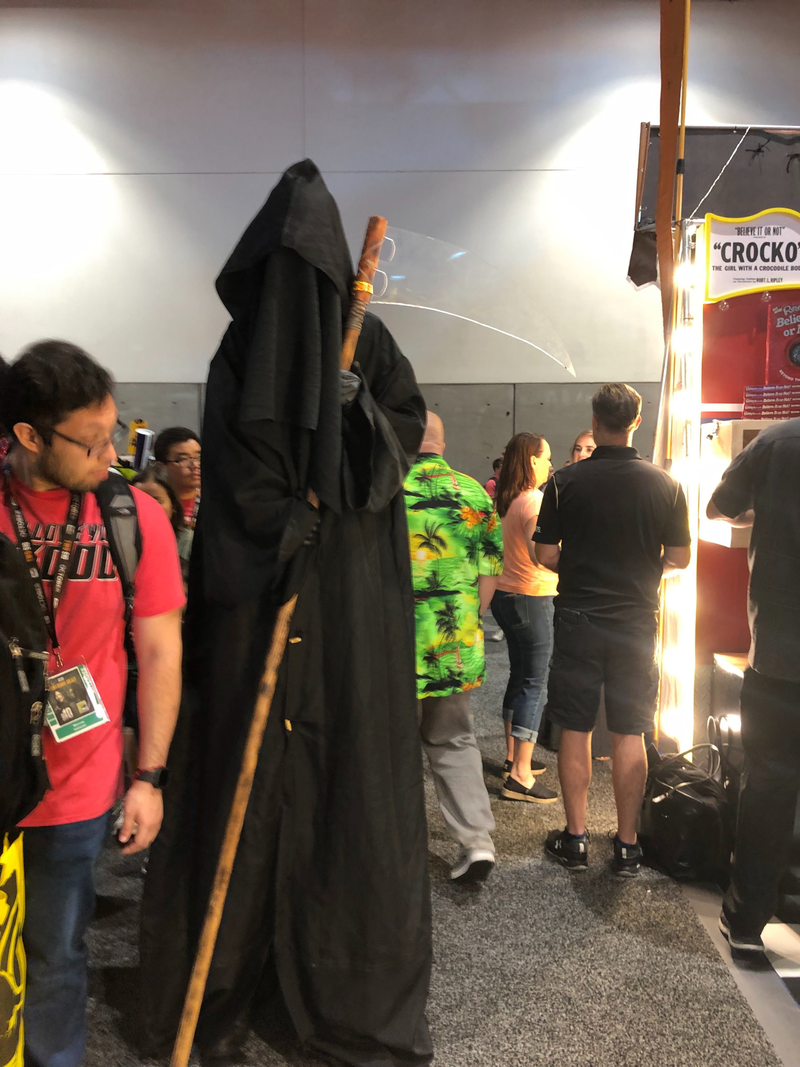 Death stalks Comic-Con.